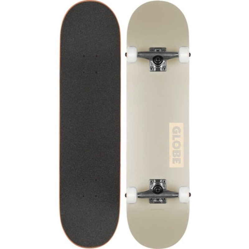 GLOBE GOODSTOCK ‘Off White’ COMPLETE SKATEBOARD – 8.0