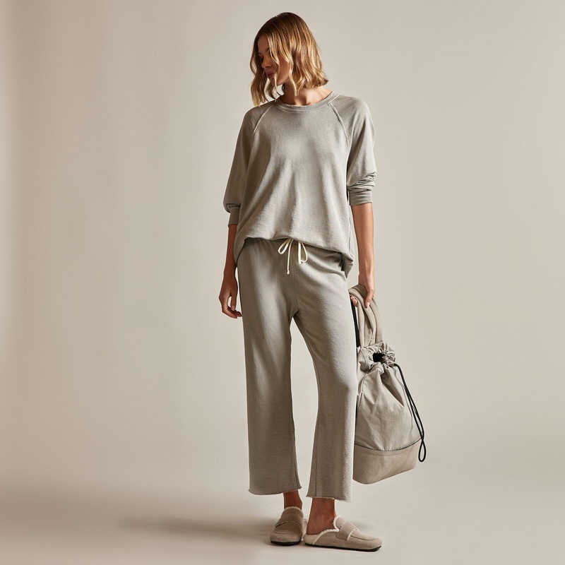 Vintage French Terry Cutoff Sweatpant – Dapple Pigment