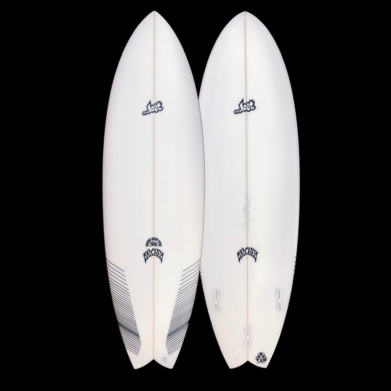 …LOST ROUND NOSE FISH 96 5’8″ PU FCS II 32L