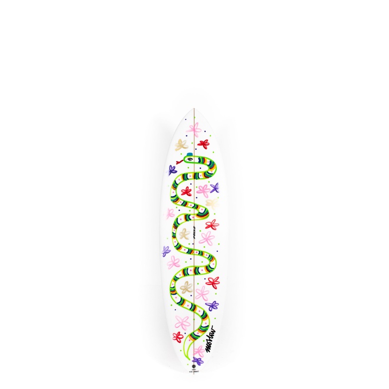 Pukas Surfboard – LADY TWIN by Axel Lorentz – 6’6 x 20.88 x 2,85 – 40,62L – AX08250