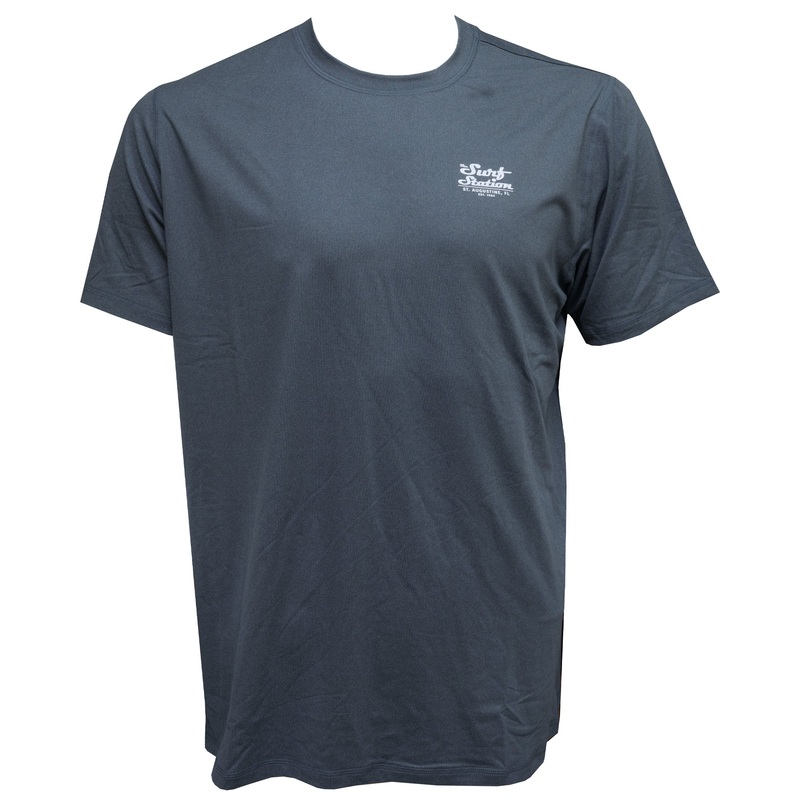 Surf Station Antix Men’s S/S Sun Shirt – Heather Black