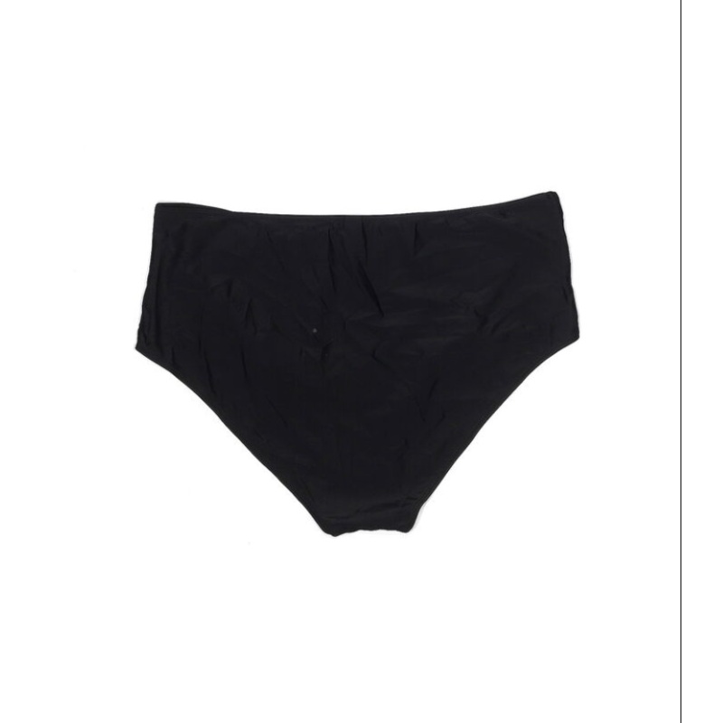 Black Swimsuit Bottom Medium Rise