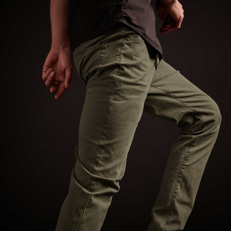 Brushed Twill 5 Pocket Pant – Old Whiskey Pigment