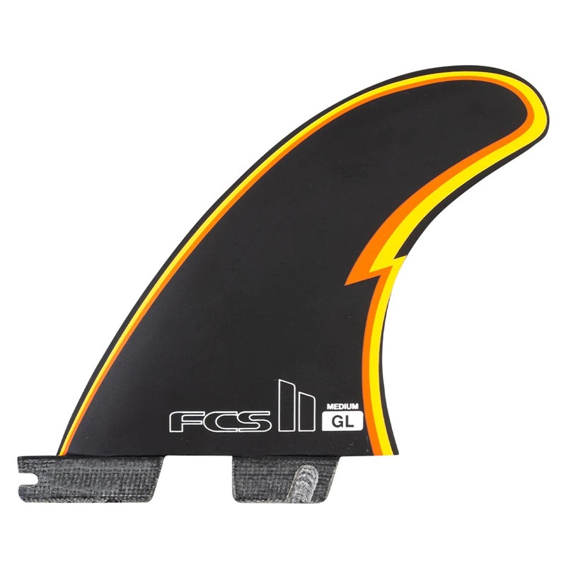 FCS II Gerry Lopez PC Tri Quad Fin Set – Medium