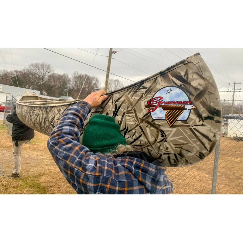 Grumman 15′ Sportboat .050 Canoe – Camo