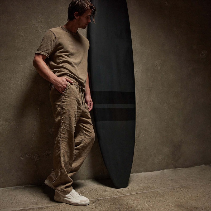Relaxed Linen Pant – Cashew Pigment