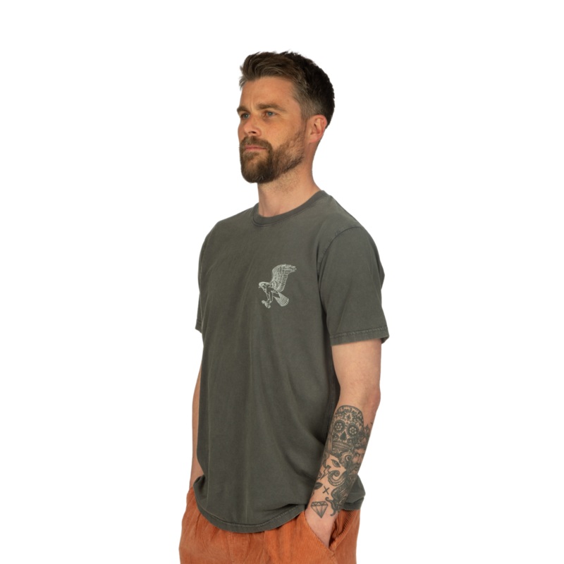 Tiki Seahawk T-Shirt Grey