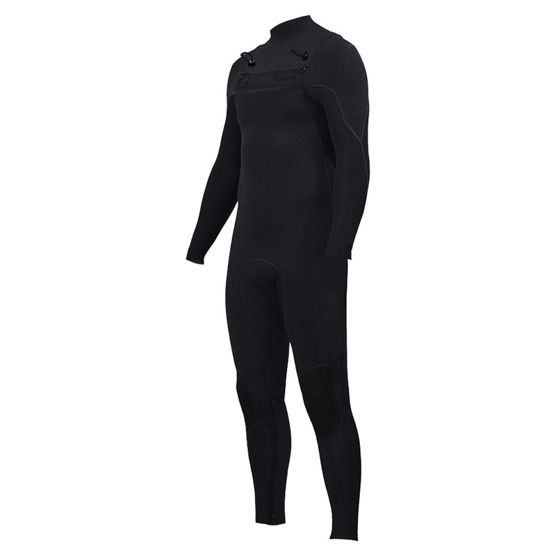 Zion Vault 4/3mm Chest Zip Wetsuit – Black