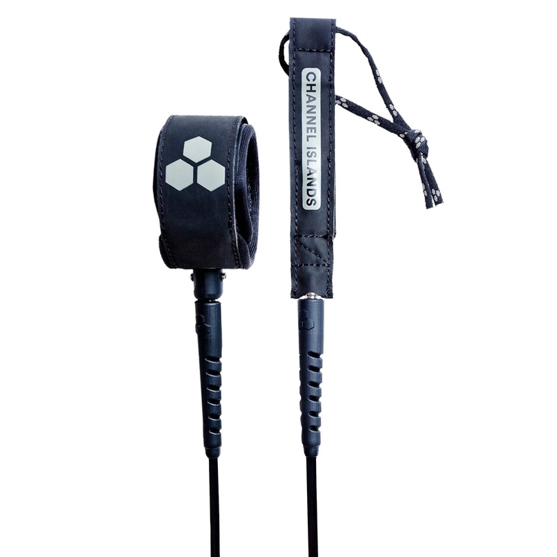 6FT ROUND COMP LEASH – BLACK