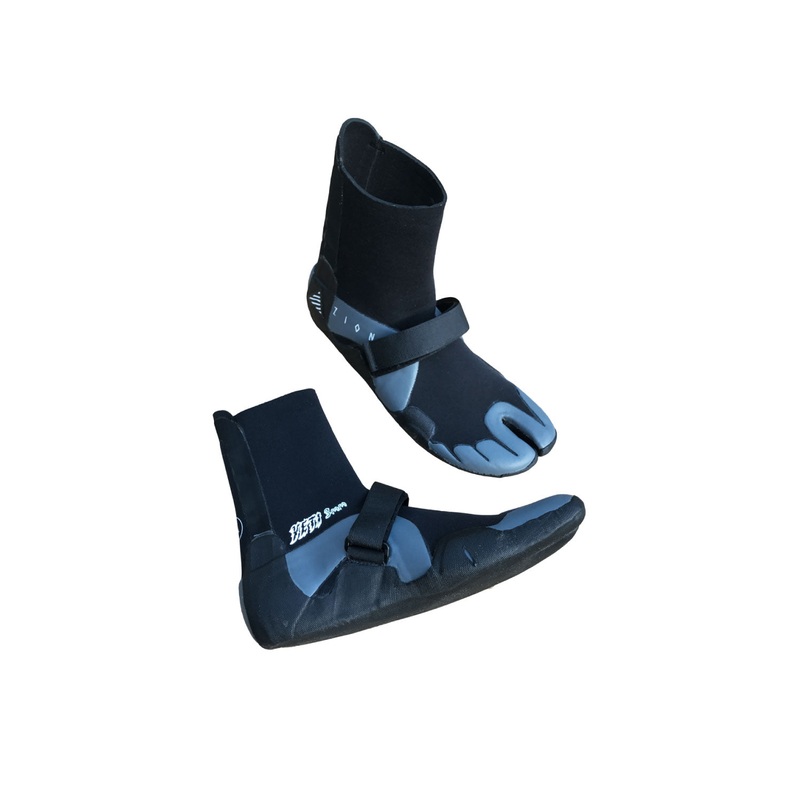 ZION Yeti 3mm Split Toe Surfing Booties