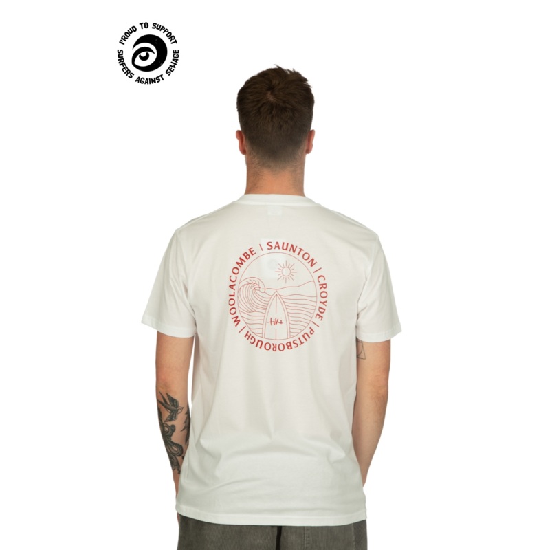 Tiki North Devon T-Shirt White