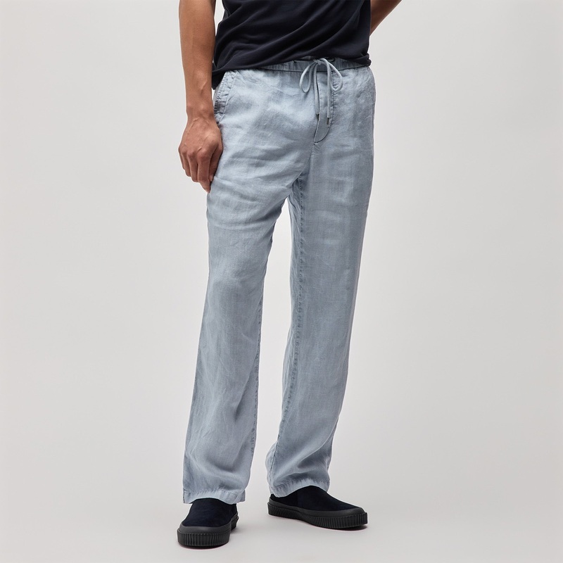 Relaxed Linen Pant – Open Sky Pigment