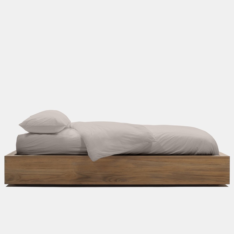 Cotton Duvet Cover – Oyster