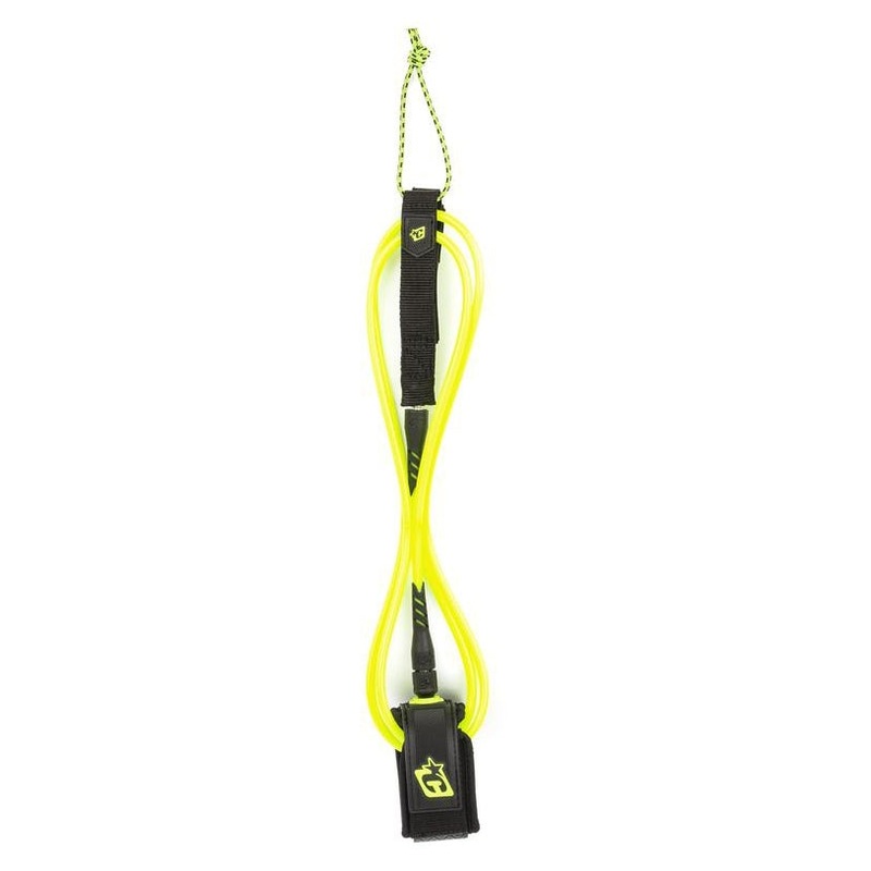 Creatures of Leisure 6ft Pro Leash – Black/Citrus