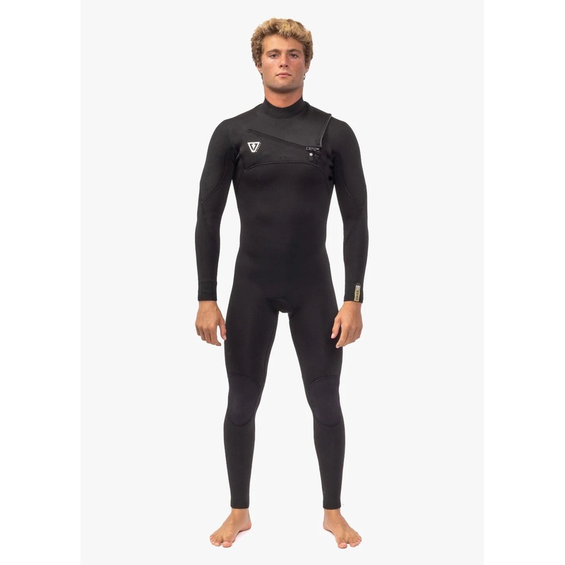 7 Seas Comp 3-2 Full Chest Zip – Black 2