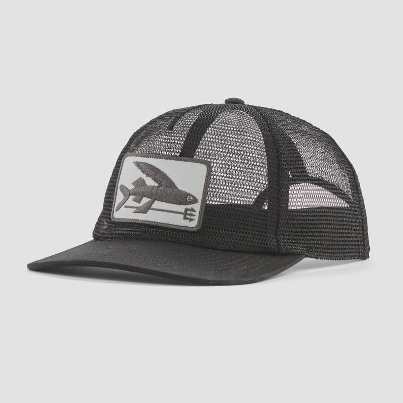 Breezefarer Cap – Flying Fish Fork:Black