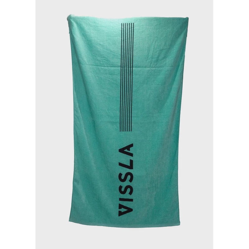 Stoked Printed Beach Towel – Jade