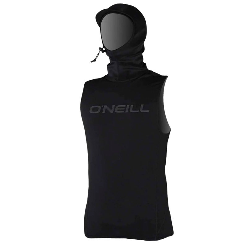 Thermo X Hooded Wetsuit Vest – Black