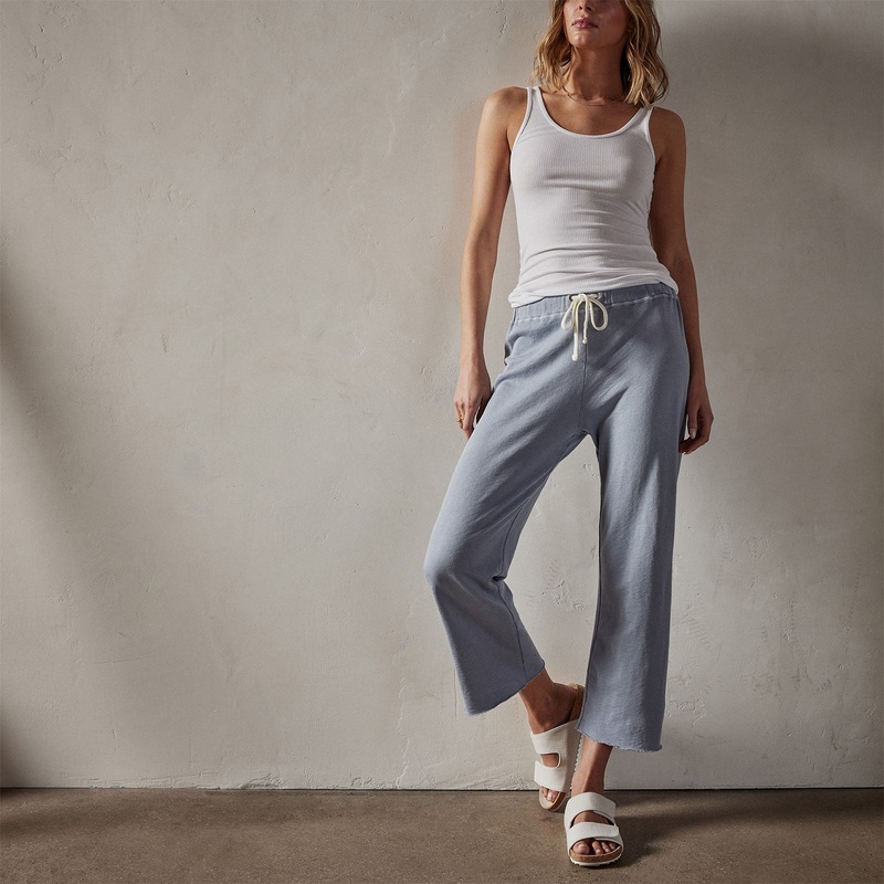 Vintage French Terry Cutoff Sweatpant – Aura Pigment