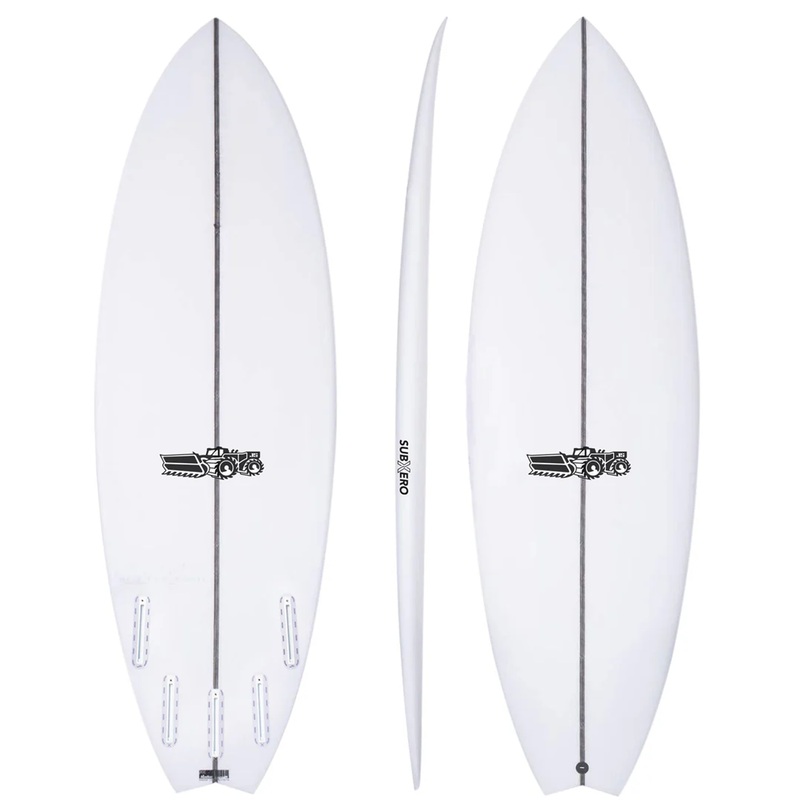 JS SUB XERO 5’7″ PU FUTURES 32L