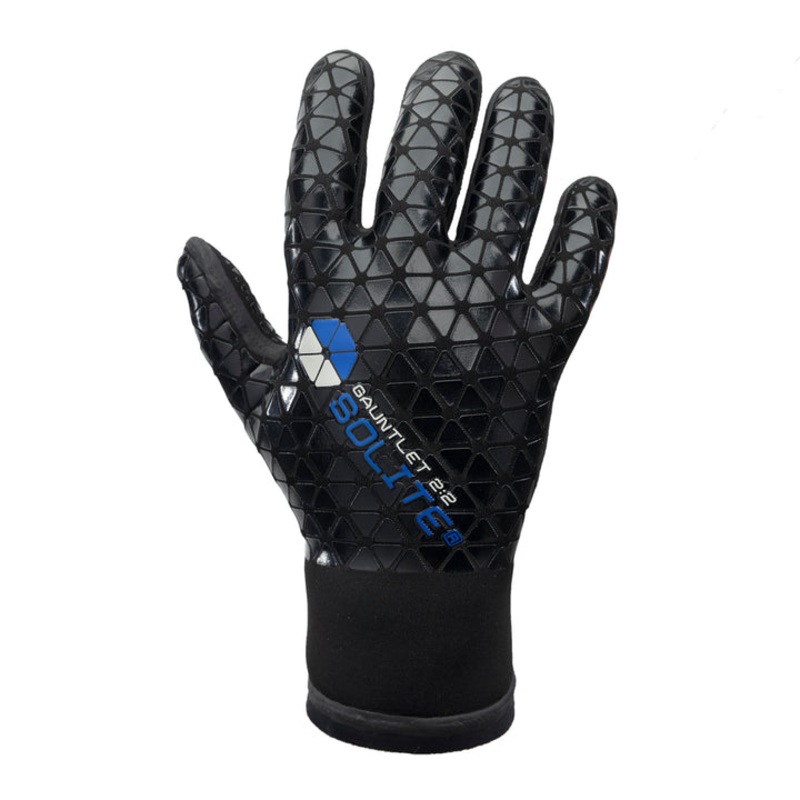 Solite 2:2 Gauntlet Gloves-Black