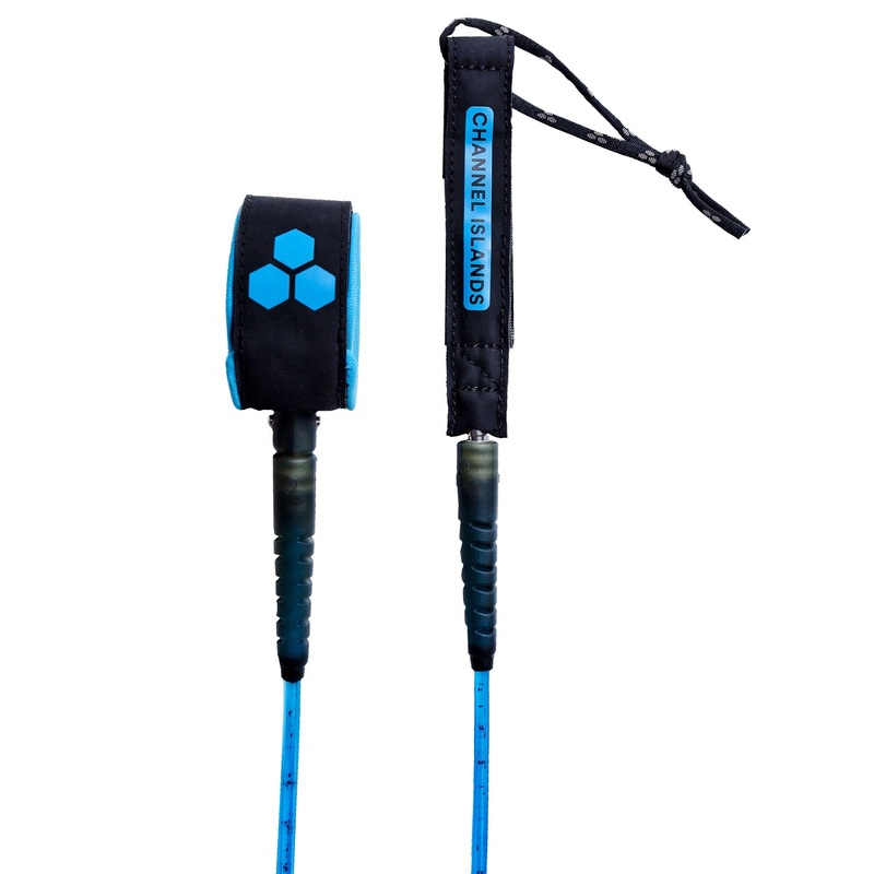 Channel Islands Hex Comp Leash-Steel-6′ x 3/16″