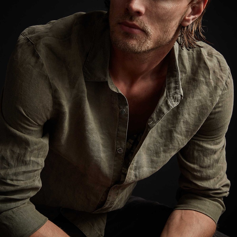Classic Linen Shirt – Platoon Pigment