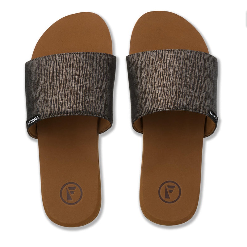 Foamlife Seales Slide Earth Slider Brown