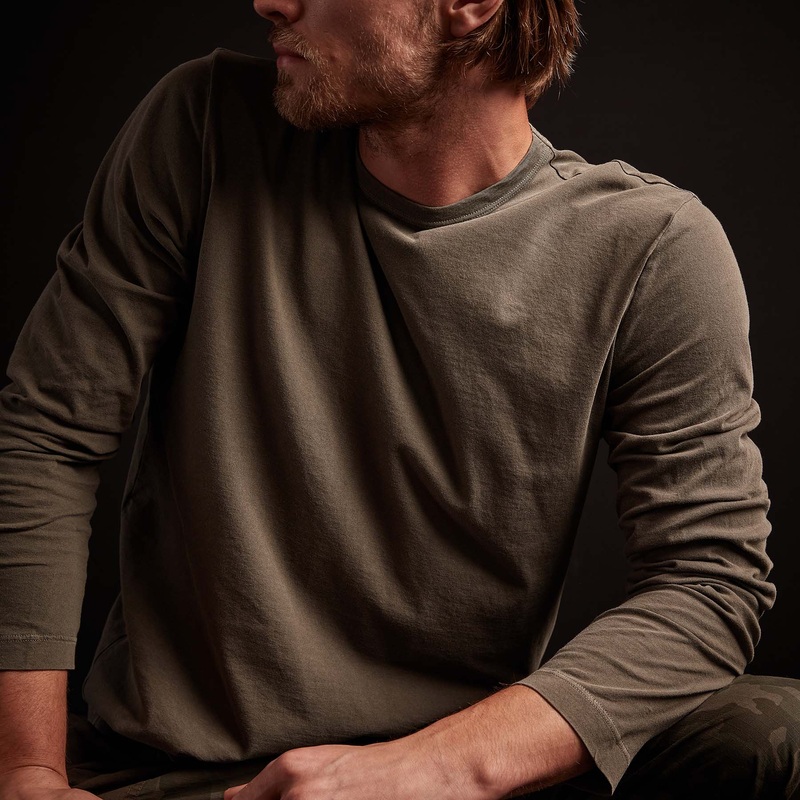 Long Sleeve Crew Neck – Platoon Pigment