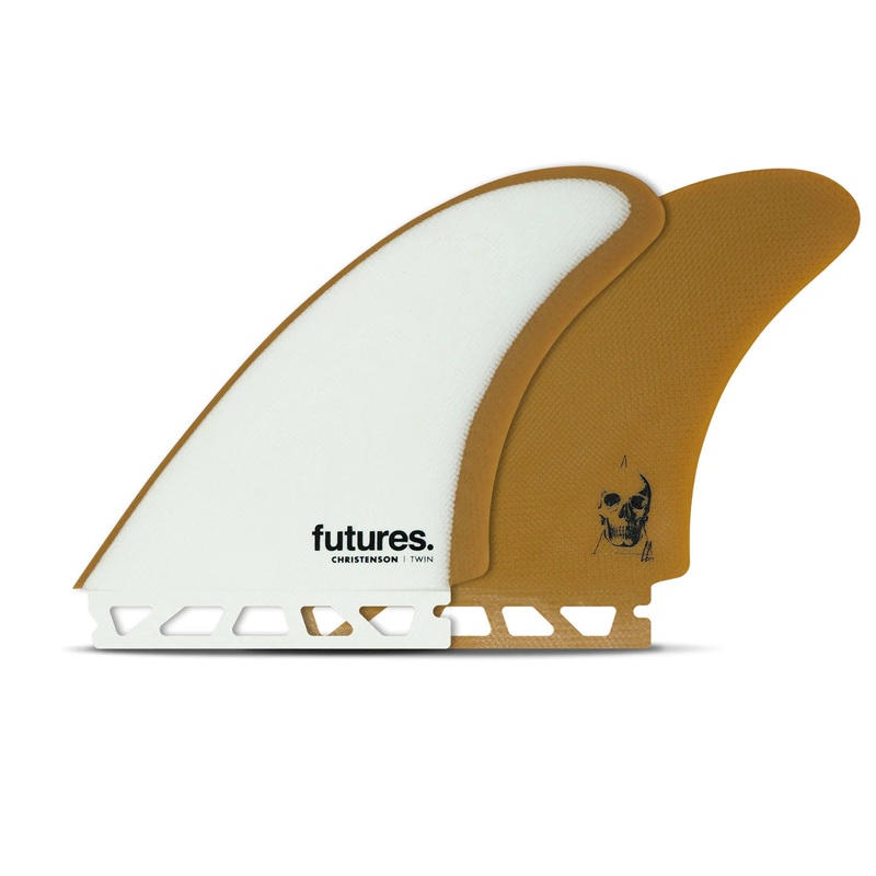 Christenson Fibreglass Twin – White/Brown