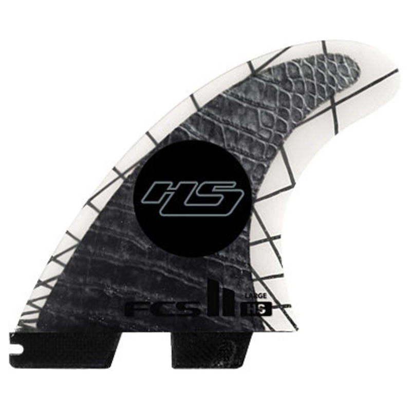FCS II HS PC Carbon Tri Fin Set – Large