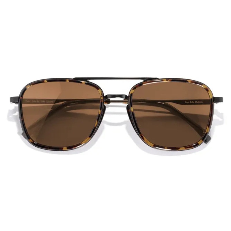 Sunski Estero Polarized Sunglasses – Tortoise Amber