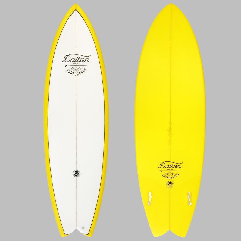 DALTON SHAPES TWIN FLYNN 2 PU 5’11” FCS II 36L