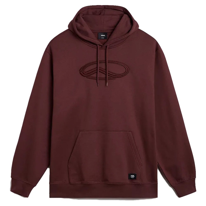 Vans Oval Loose Fleece Pullover Hoodie – Bitter Chocolate