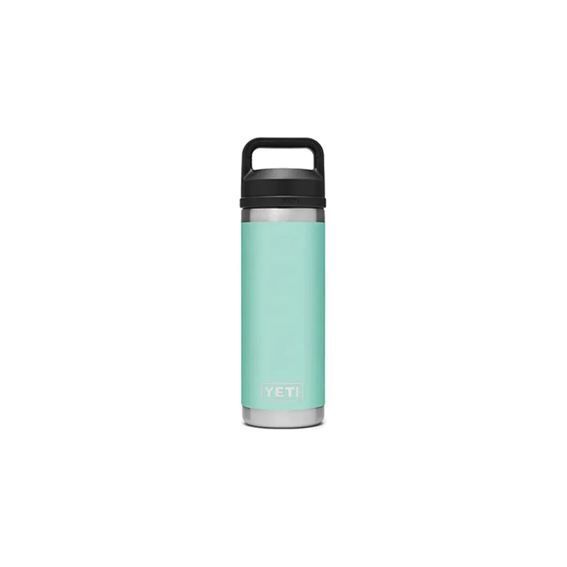 Yeti Rambler Bottle Chug 18oz Seafoam