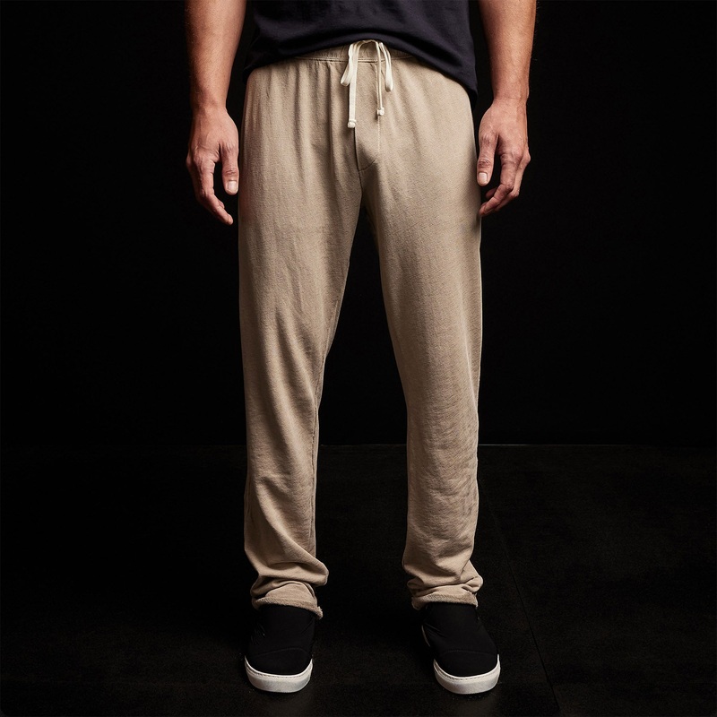 Vintage Fleece Contrast Waist Sweatpant – Biscuit Pigment