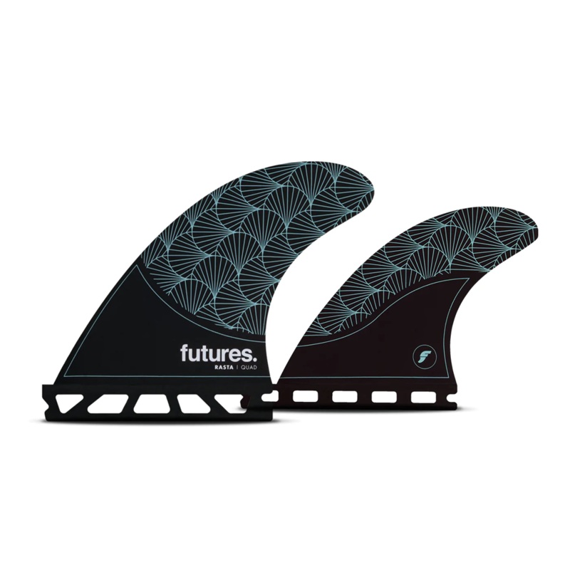 FUTURES RASTA HONEYCOMB QUAD – BLACK/TEAL