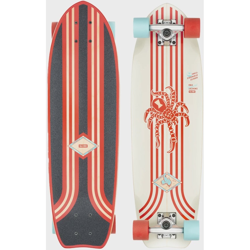 Globe Sidewalk Slider 28″ Complete Cruiser – Red/Spider