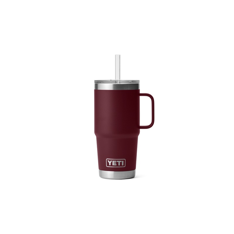 Yeti Rambler 25 Oz Straw Mug 2.0 Wild Vine Red