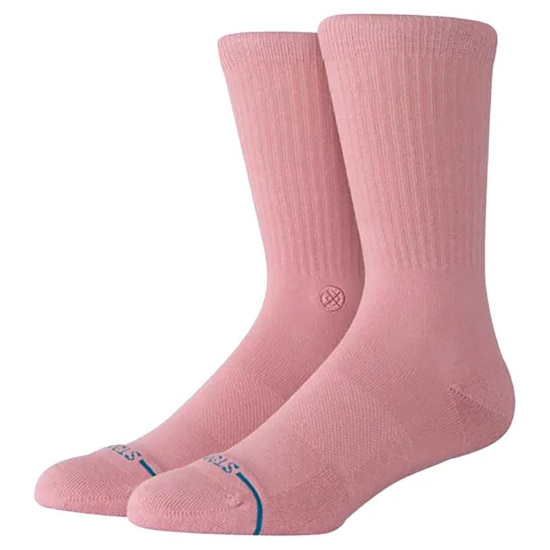 Stance Socks Icon Crew Socks – Dusty Rose