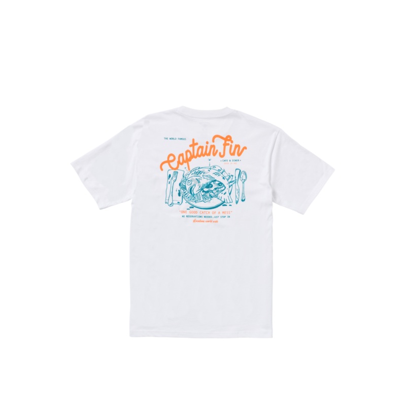 Captain Fin – Fin One Good Catch T-Shirt White