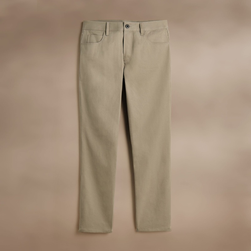 Cashmere Touch 5 Pocket Pant – Light Tan