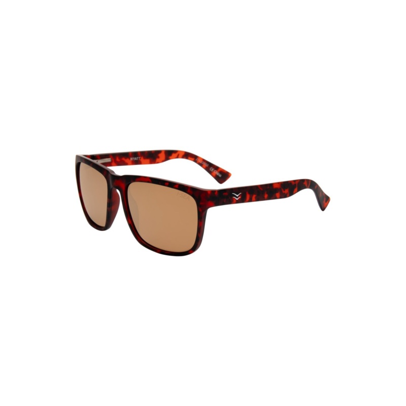 I-Sea Wyatt Sunglasses Tort/Copper Mirror Polarized