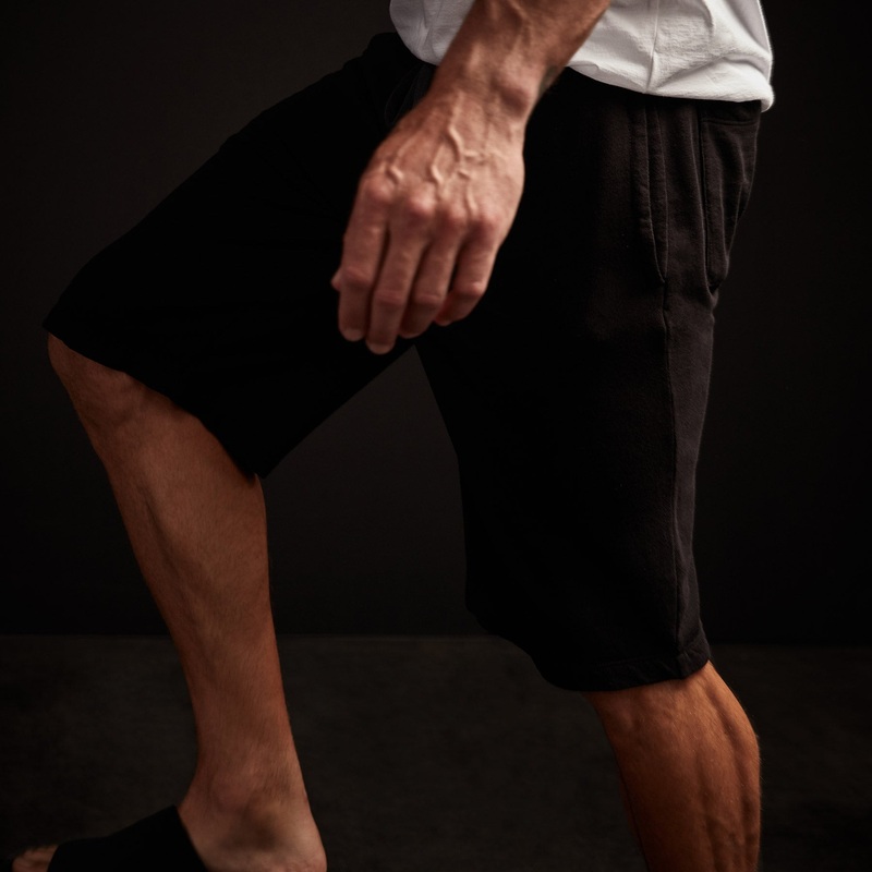 Vintage French Terry Short – Black