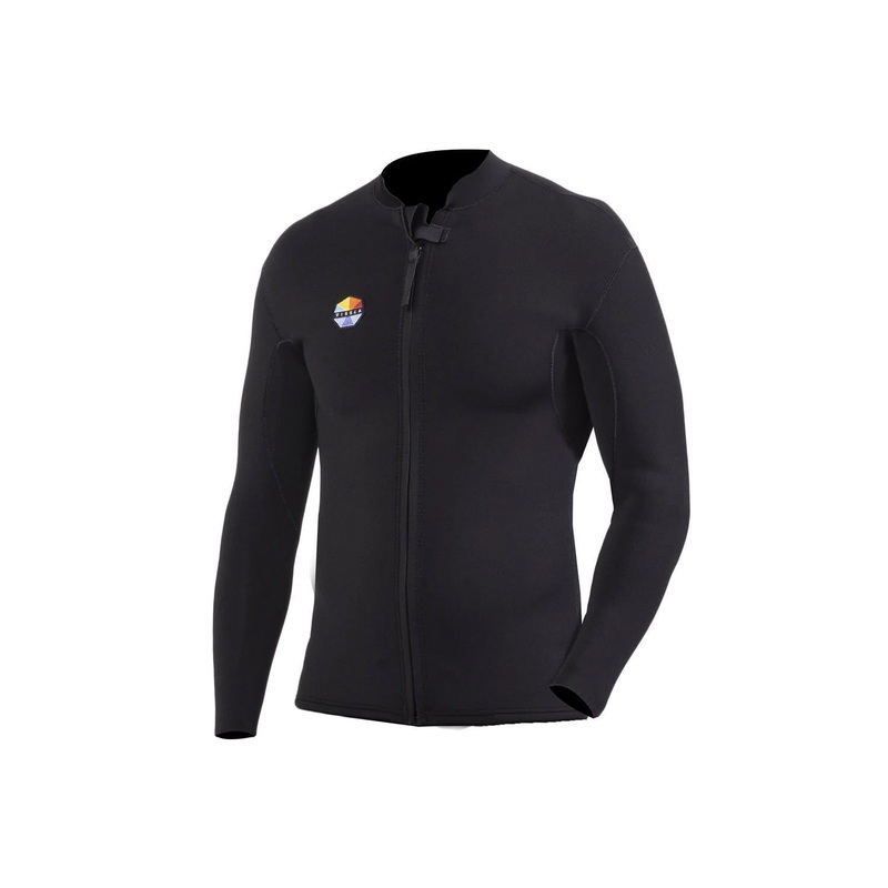 Vissla Mens Solid Sets 2mm Front Zip Jacket