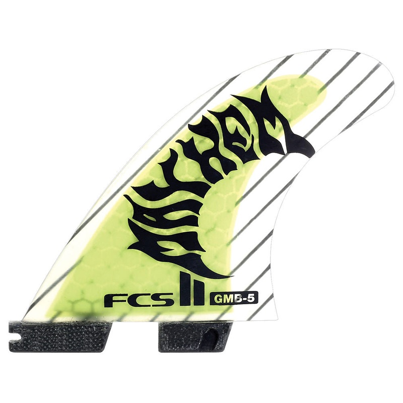 FCS II MB PC Carbon Tri Fin Set – Large