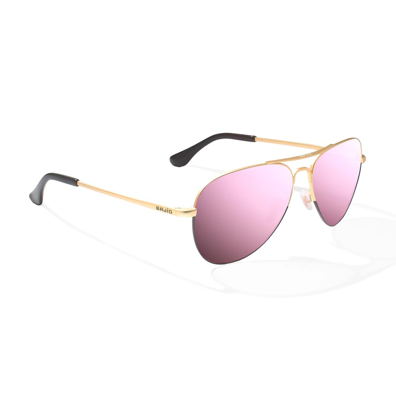 Bajio Soldado Medium Women’s Sunglasses – Gold Black Fade Matte/Rose Mirror Polarized