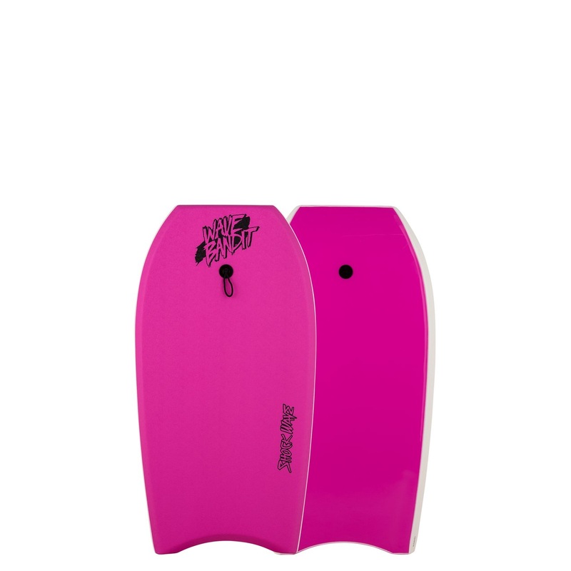 Wave Bandit Shockwave 42″ Bodyboard-Pink