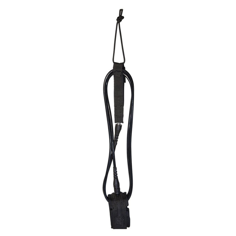 Creatures of Leisure 10ft Longobard Ankle Leash – Black/Black
