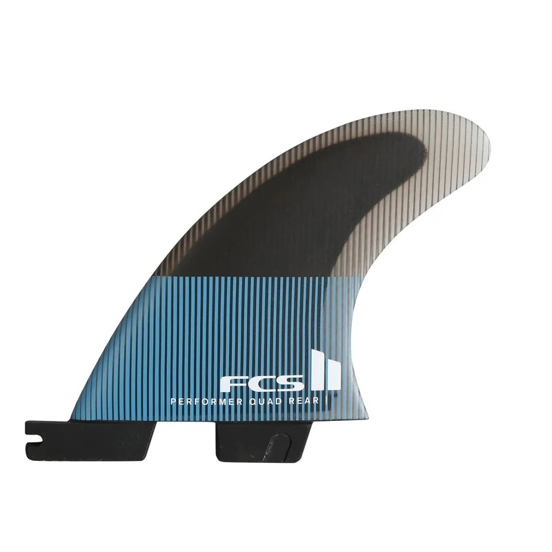 FCS II Performer PC Quad Rears – Medium – Tranquil Blue